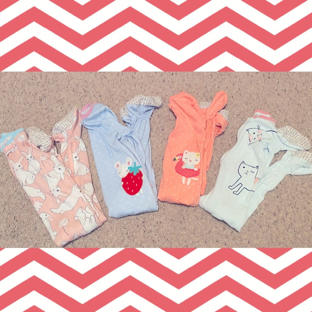 2T Carter’s pajamas lot